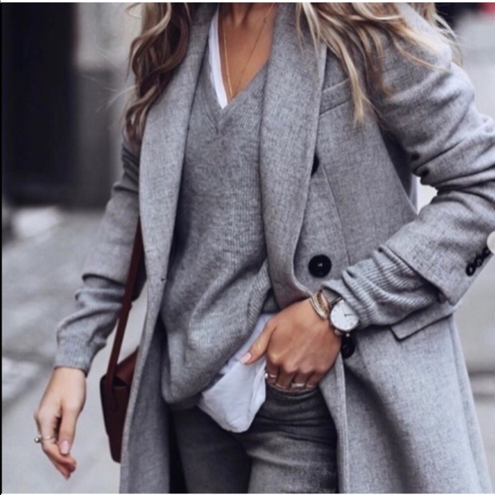 Zara Manteco Wool Coat